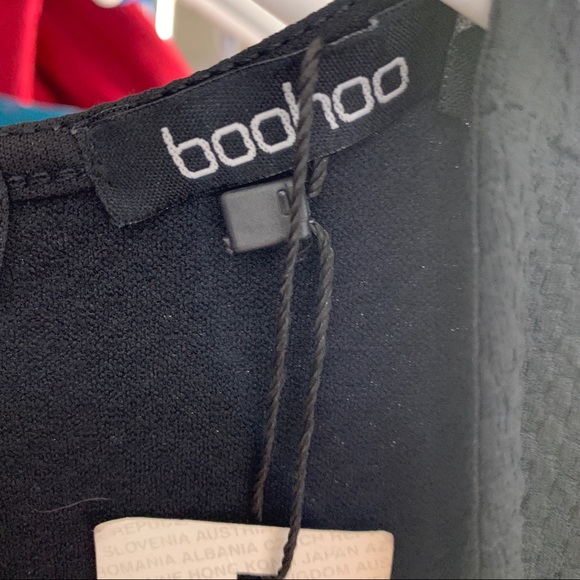 Boohoo- Black Romper size 4 - Picture 10 of 11